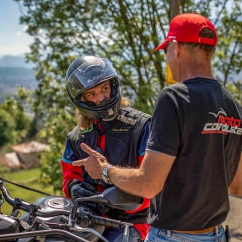 Pilotage moto annecy