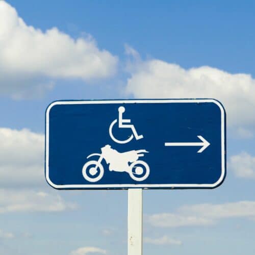 handicap et permis moto